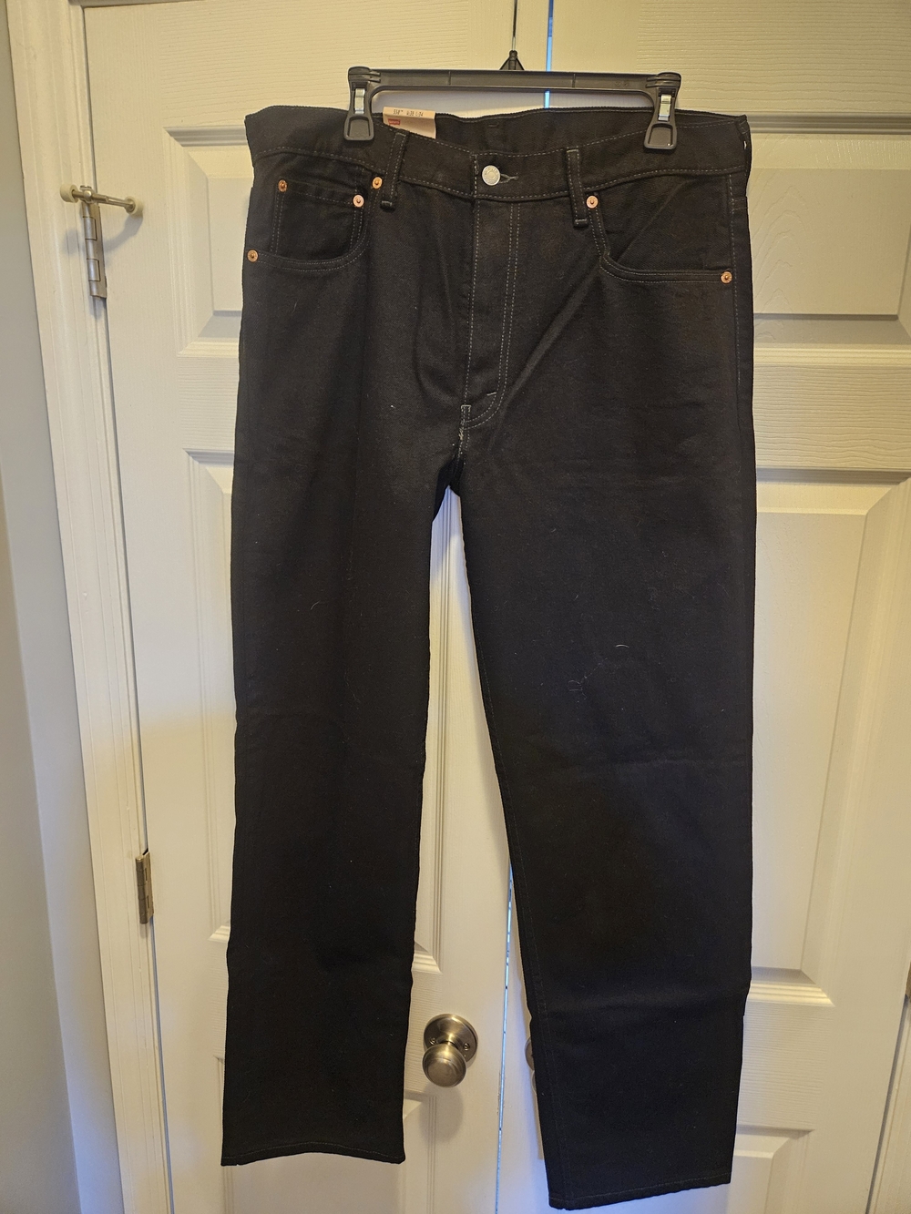NWT Levi’s 550 Relaxed Fit Jeans 36x34 Black – MSRP $58